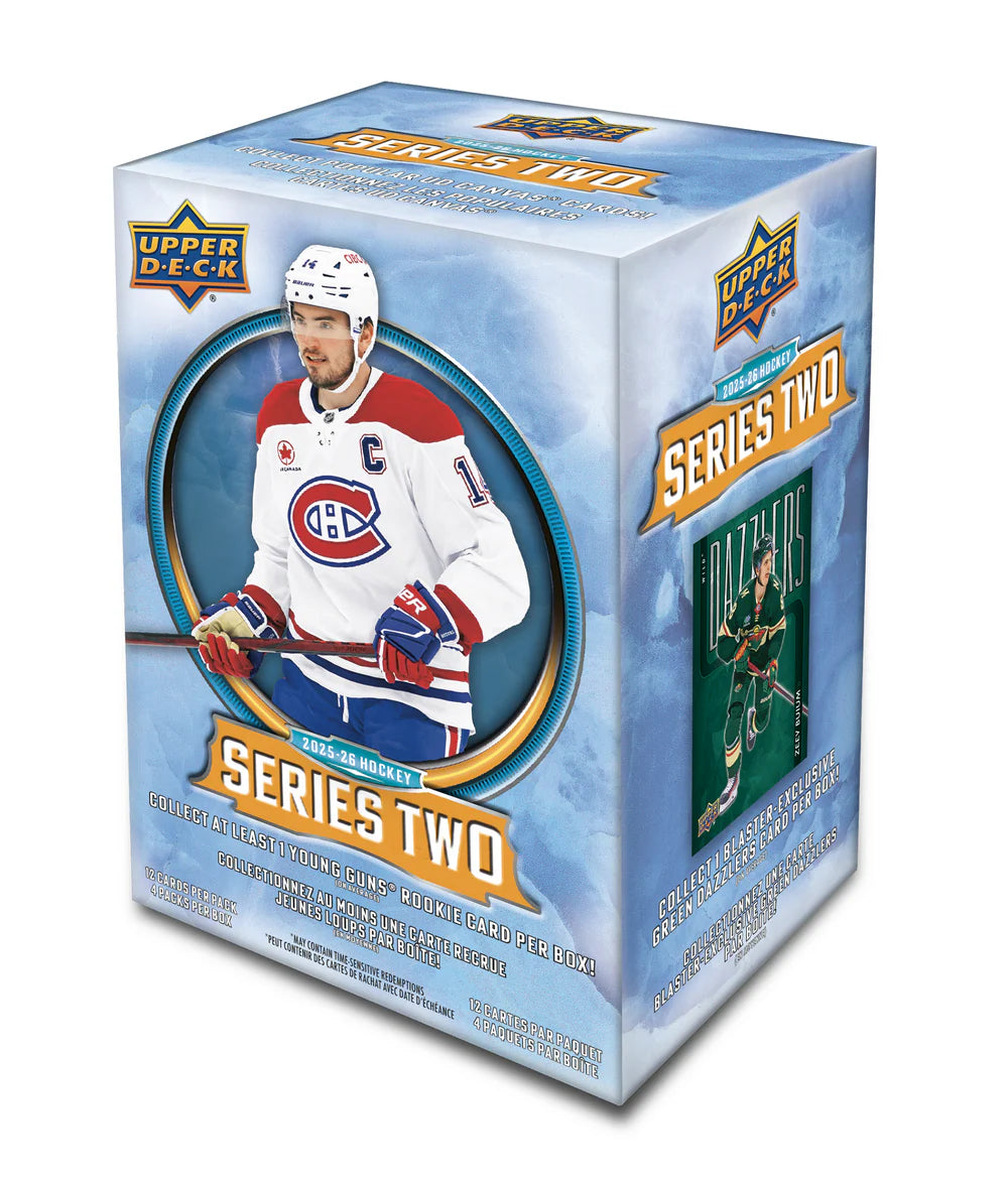 2025-26 Upper Deck NHL Series 2 Blaster - Sports Cards Europe