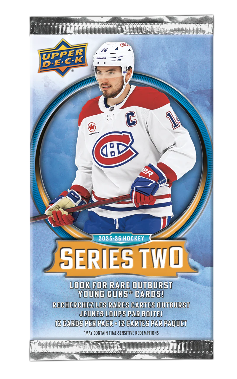 2025-26 Upper Deck NHL Series 2 Blaster - Sports Cards Europe