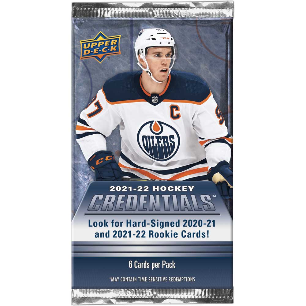 2021-22 Upper Deck NHL Credentials Hobby - Sports Cards Europe