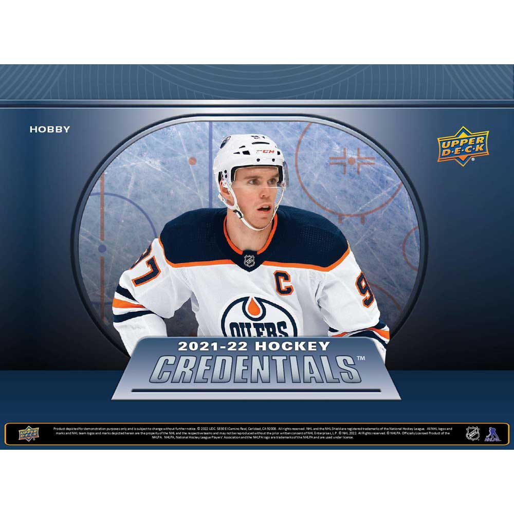 2021-22 Upper Deck NHL Credentials Hobby - Sports Cards Europe