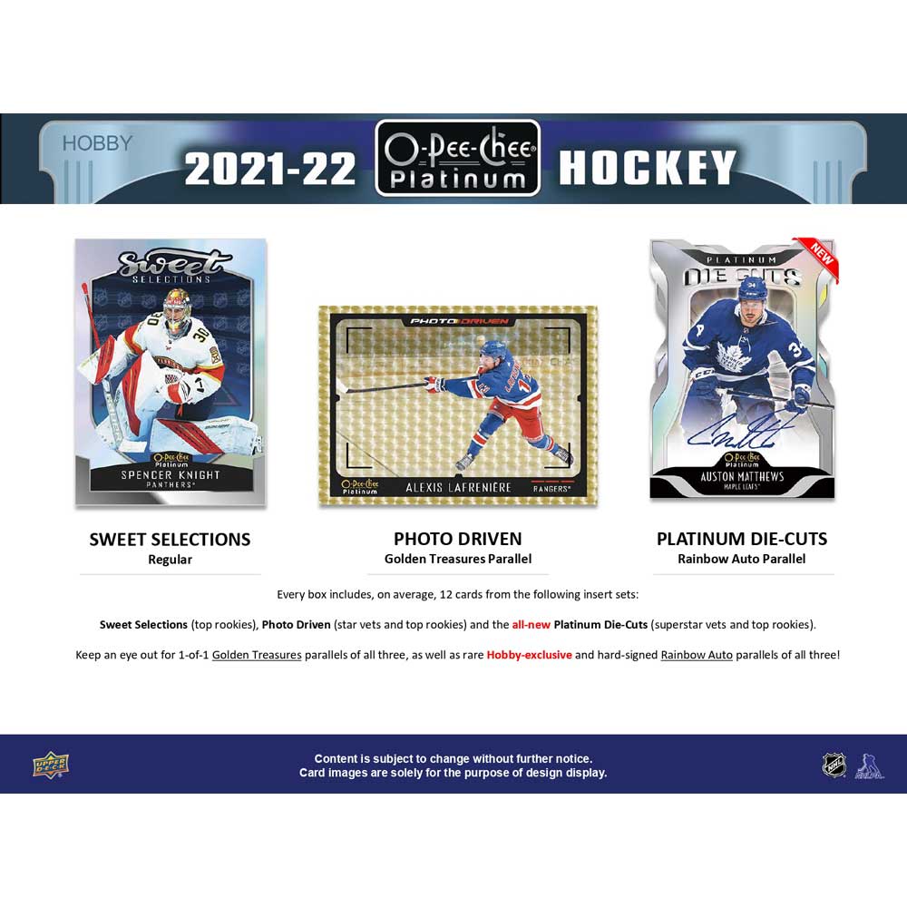 2021-22 Upper Deck NHL O-Pee-Chee Platinum Hobby - Sports Cards Europe