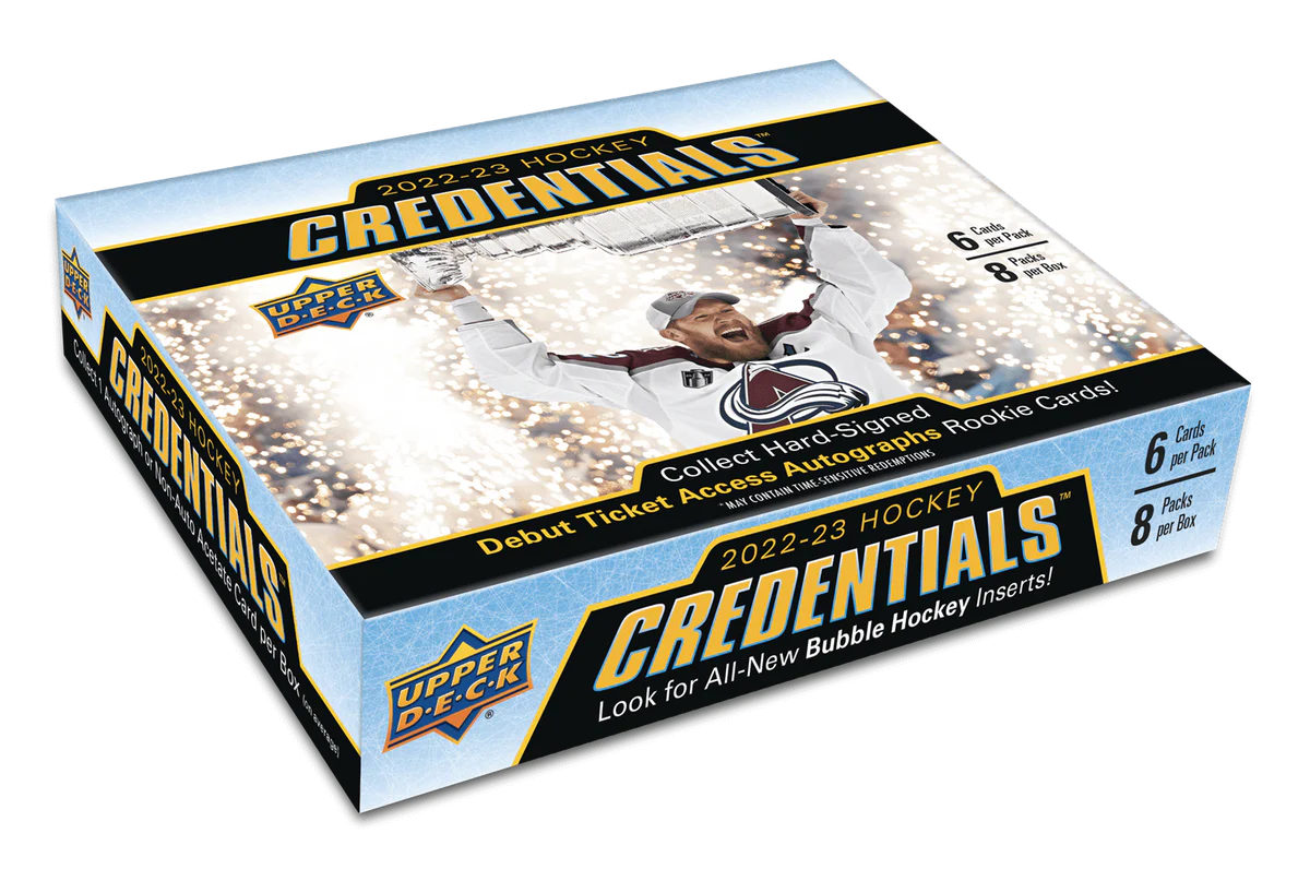 2022-23 Upper Deck NHL Credentials Hobby - Sports Cards Europe