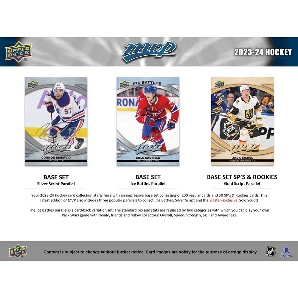 2023-24 Upper Deck NHL MVP Blaster - Sports Cards Europe