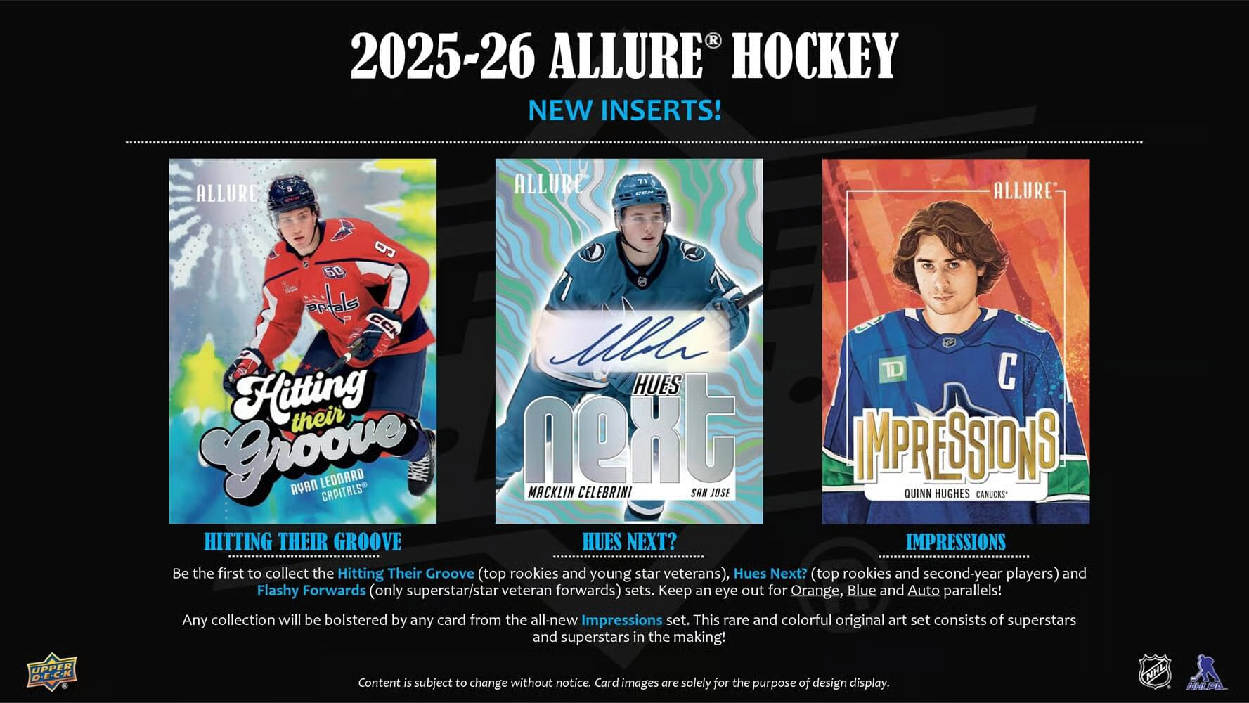 2025-26 Upper Deck NHL Allure Blaster Box - Sports Cards Europe