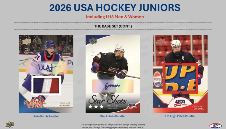 2026 Upper Deck USA Team Juniors Hobby - Sports Cards Europe