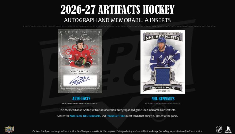 2026-27 Upper Deck NHL Artifacts Blaster - Sports Cards Europe