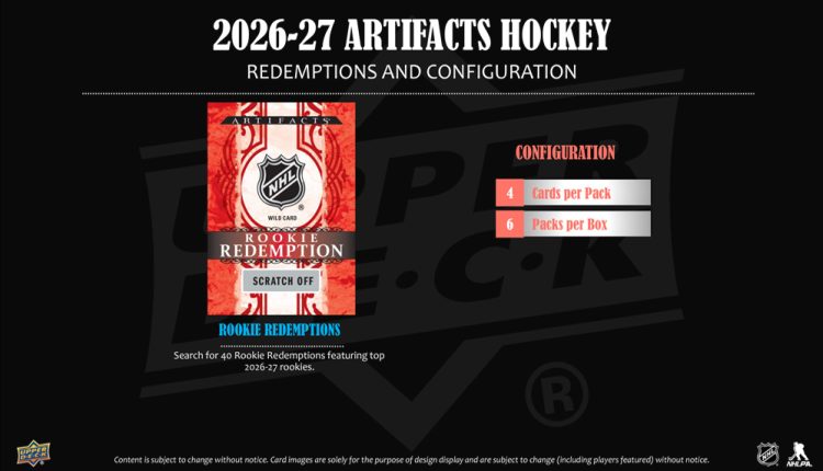 2026-27 Upper Deck NHL Artifacts Blaster - Sports Cards Europe