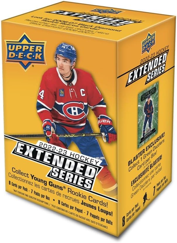 2022-23 Upper Deck NHL Extended Blaster Box - Sports Cards Europe