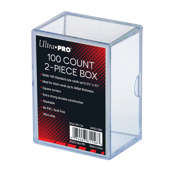 Ultra Pro Cardbox 100ct 2-piece - Sports Cards Europe