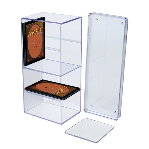 Ultra Pro Cardbox 4 Compartment Clear - Sports Cards Europe