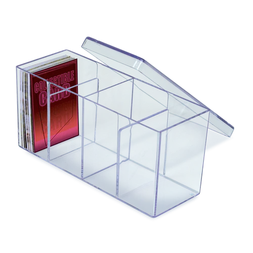 Ultra Pro Cardbox 4 Compartment Clear - Sports Cards Europe