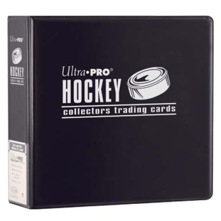 Ultra Pro Album 3" Hockey Black - Sports Cards Europe