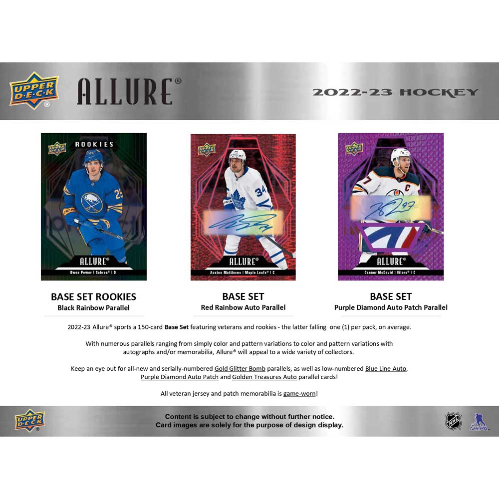 2022-23 Upper Deck NHL Allure Hobby - Sports Cards Europe