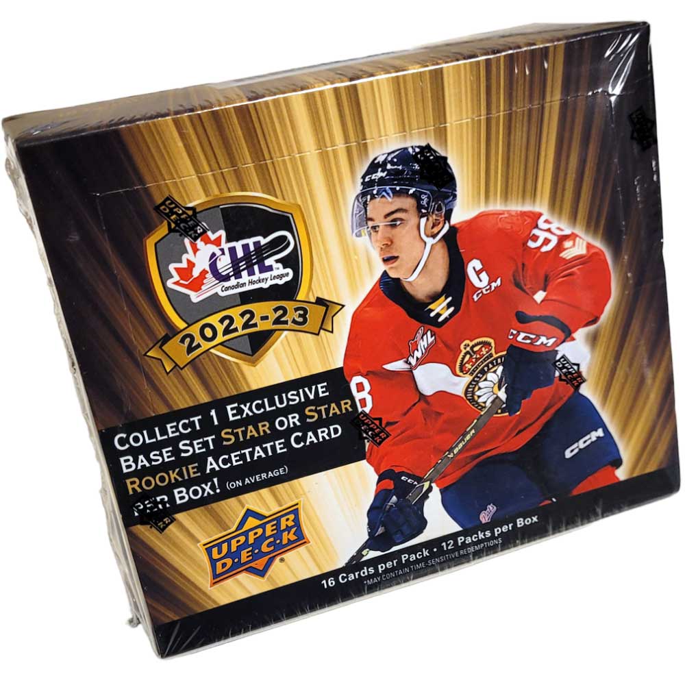 2022-23 UD Canadien Hockey League (CHL) Hobby - Sports Cards Europe