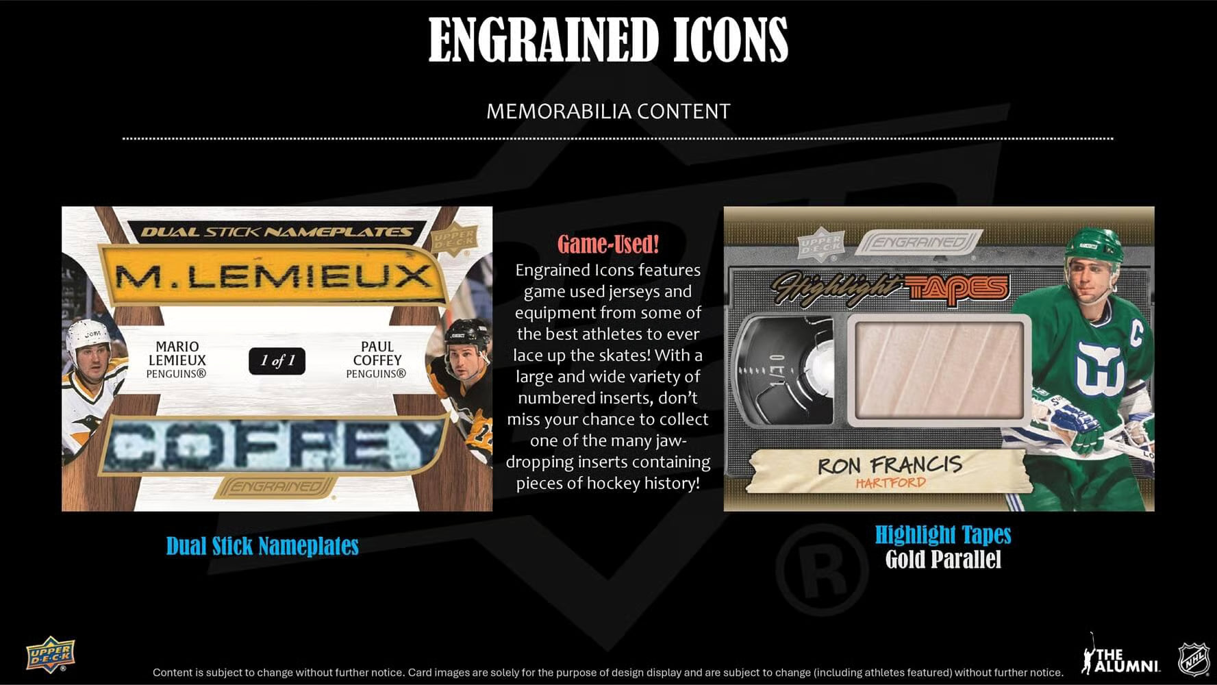 2024-25 Upper Deck NHL Engrained Icons Hobby - Sports Cards Europe