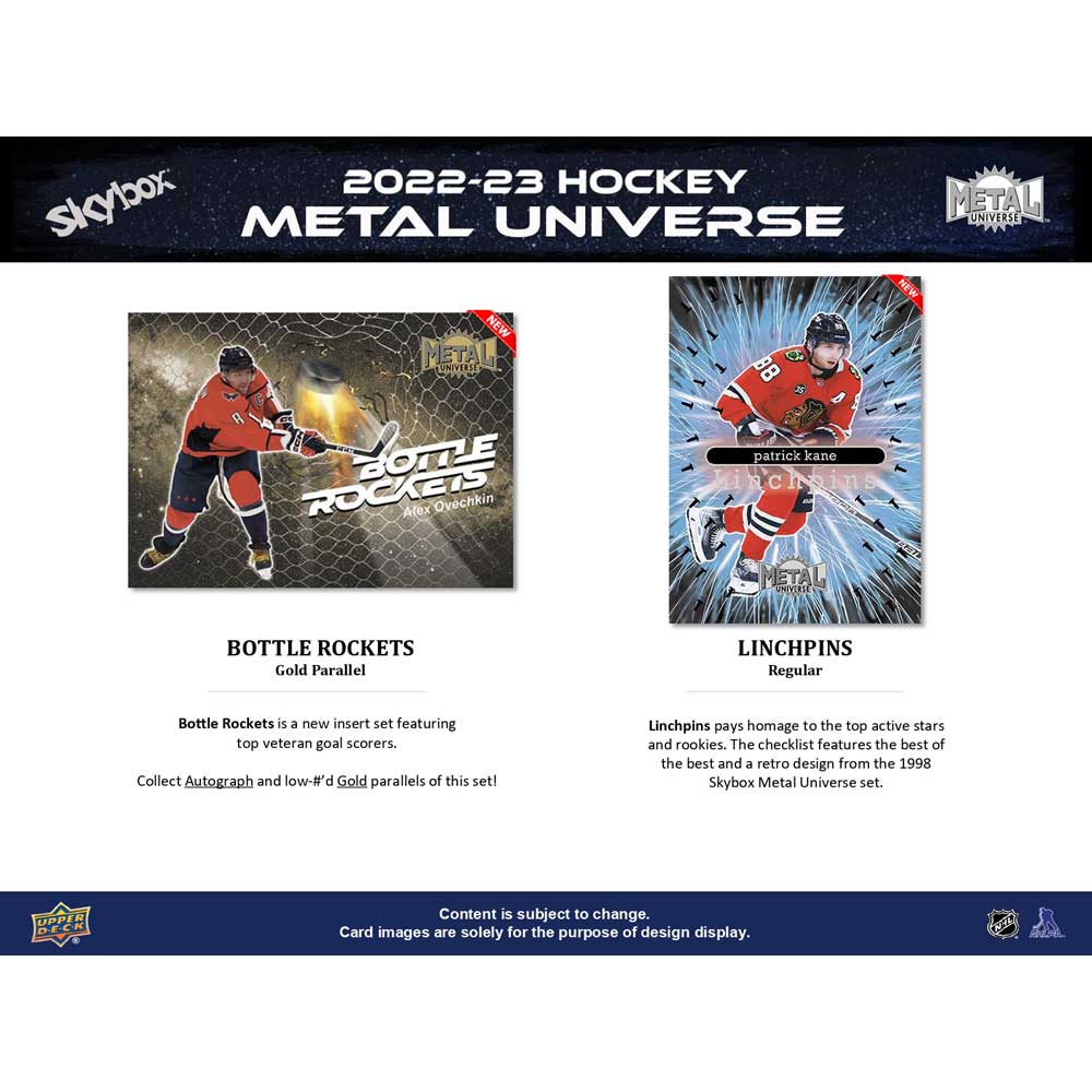 2022-23 Upper Deck NHL Skybox Metal Universe Hobby - Sports Cards Europe