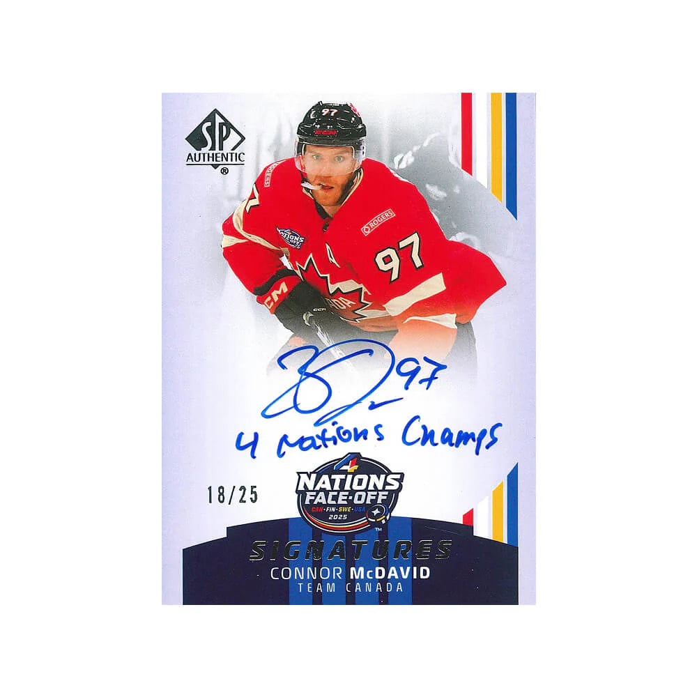 2025-26 Upper Deck NHL SP Authentic Hobby