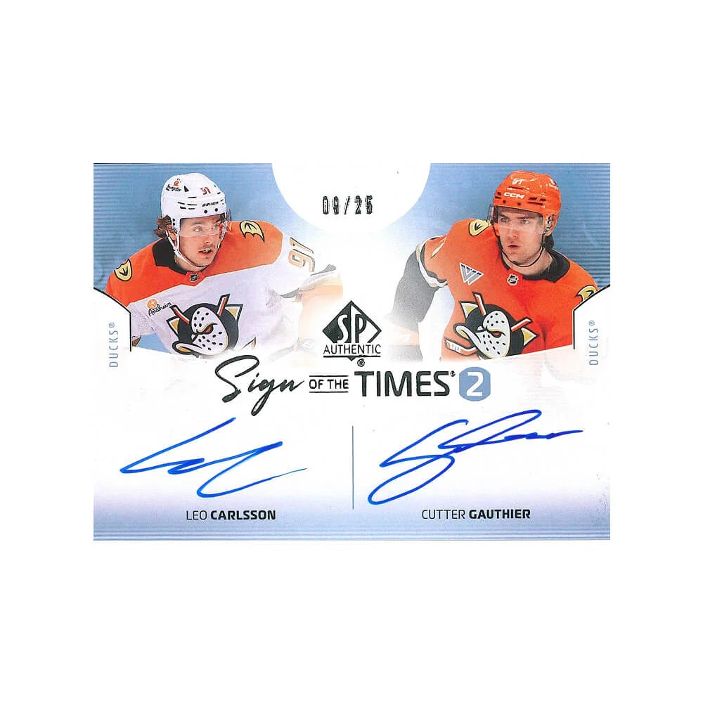 2025-26 Upper Deck NHL SP Authentic Hobby