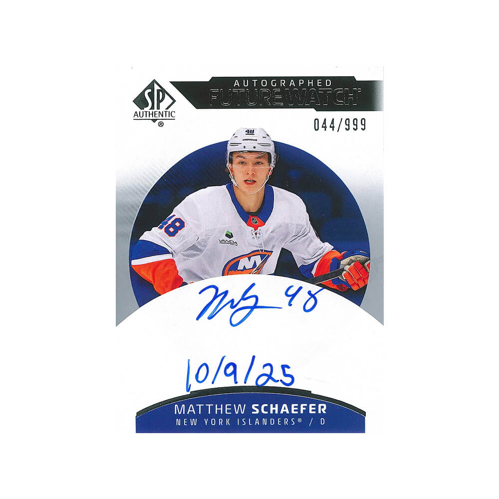 2025-26 Upper Deck NHL SP Authentic Hobby