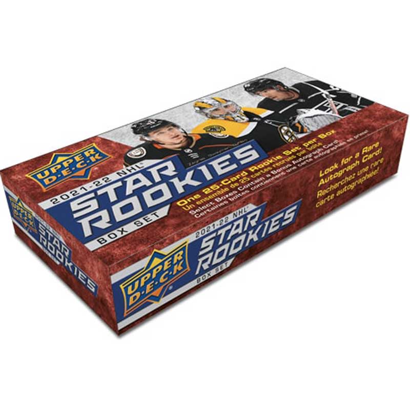 2021-22 Upper Deck NHL Star Rookies Box Set - Sports Cards Europe