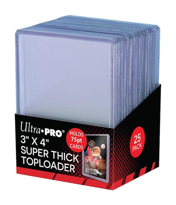 Ultra Pro Toploader 3x4 (75pt)
