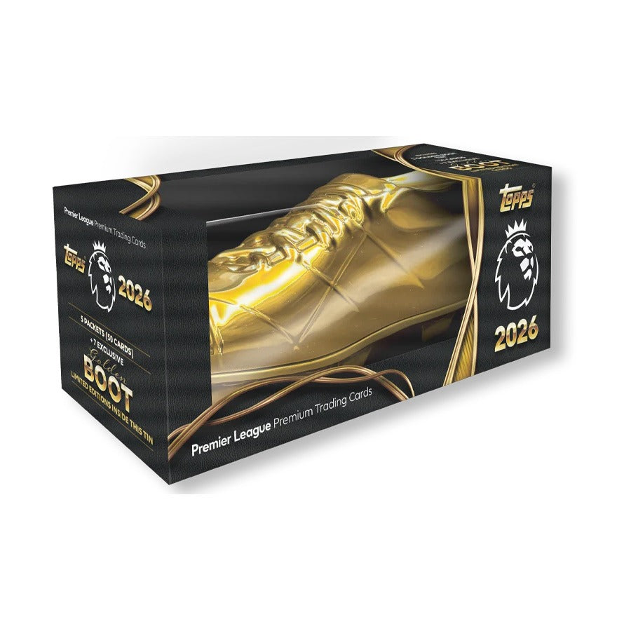 Topps Premier League 2026 Debut Edition Golden Boot Tin - Sports Cards Europe