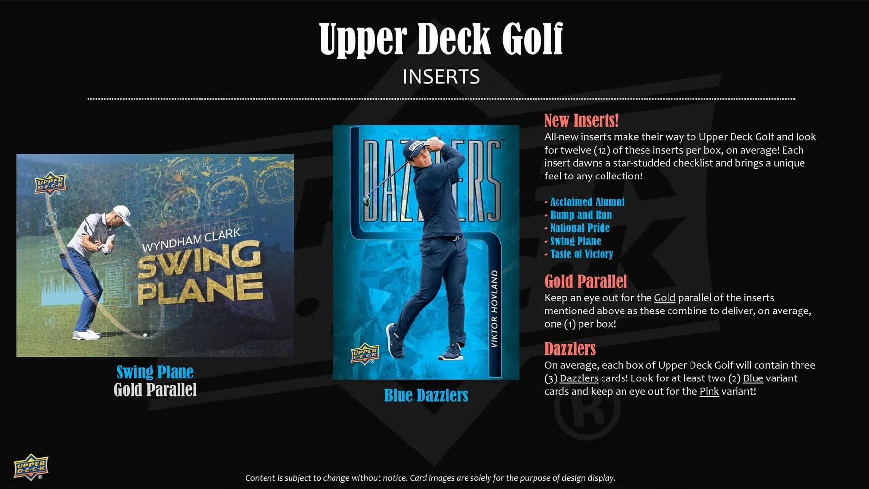 2026 Upper Deck Golf Hobby Box - Sports Cards Europe
