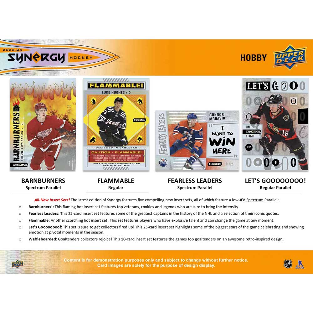 2023-24 Upper Deck NHL Synergy Hobby - Sports Cards Europe